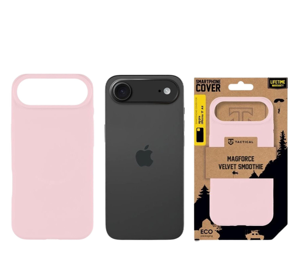 Tactical MagForce Velvet Smoothie Kryt pro Apple iPhone Air Pink Pant - 1514470 - zdjęcie 4